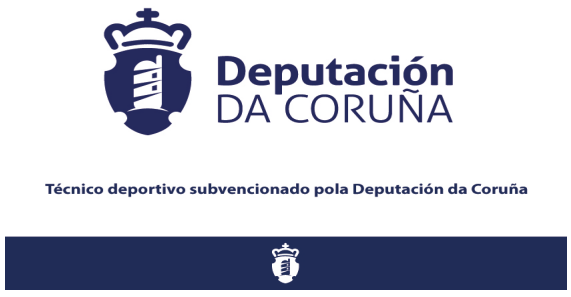 Logo de Técnico deportivo subvencionado pola Deputación da Coruña