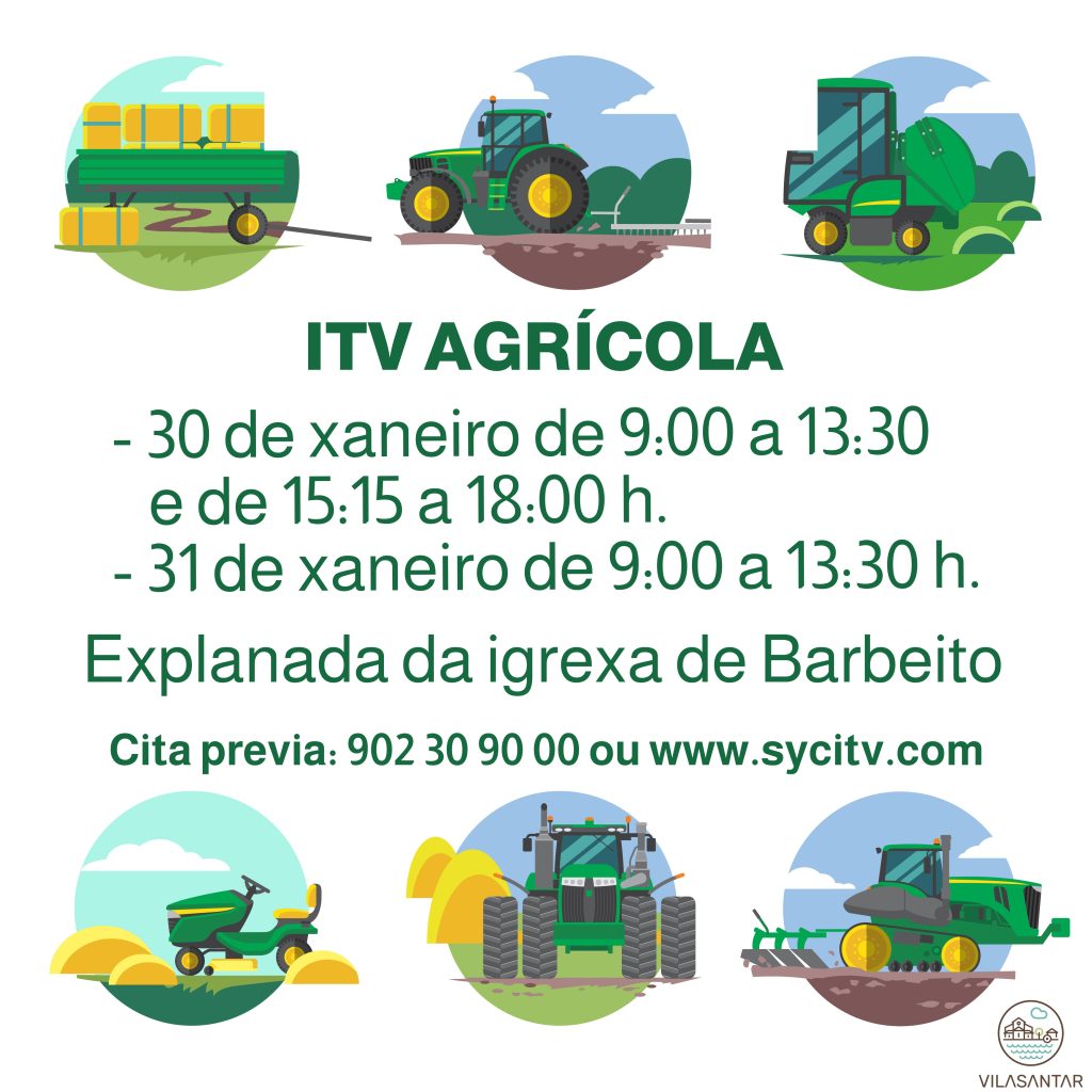 Cartel ITV agrícola